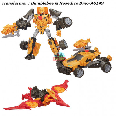 Transformer  Bumblebee & Nosedive Dino-A6149